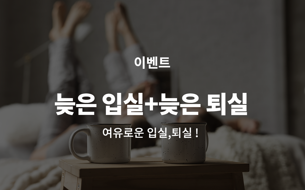 늦은입실+늦은퇴실(조식+라운지cafe무료이용)(특급호텔침대침구사용+디럭스 배정+넷플릭스+OTT(개인사용))
