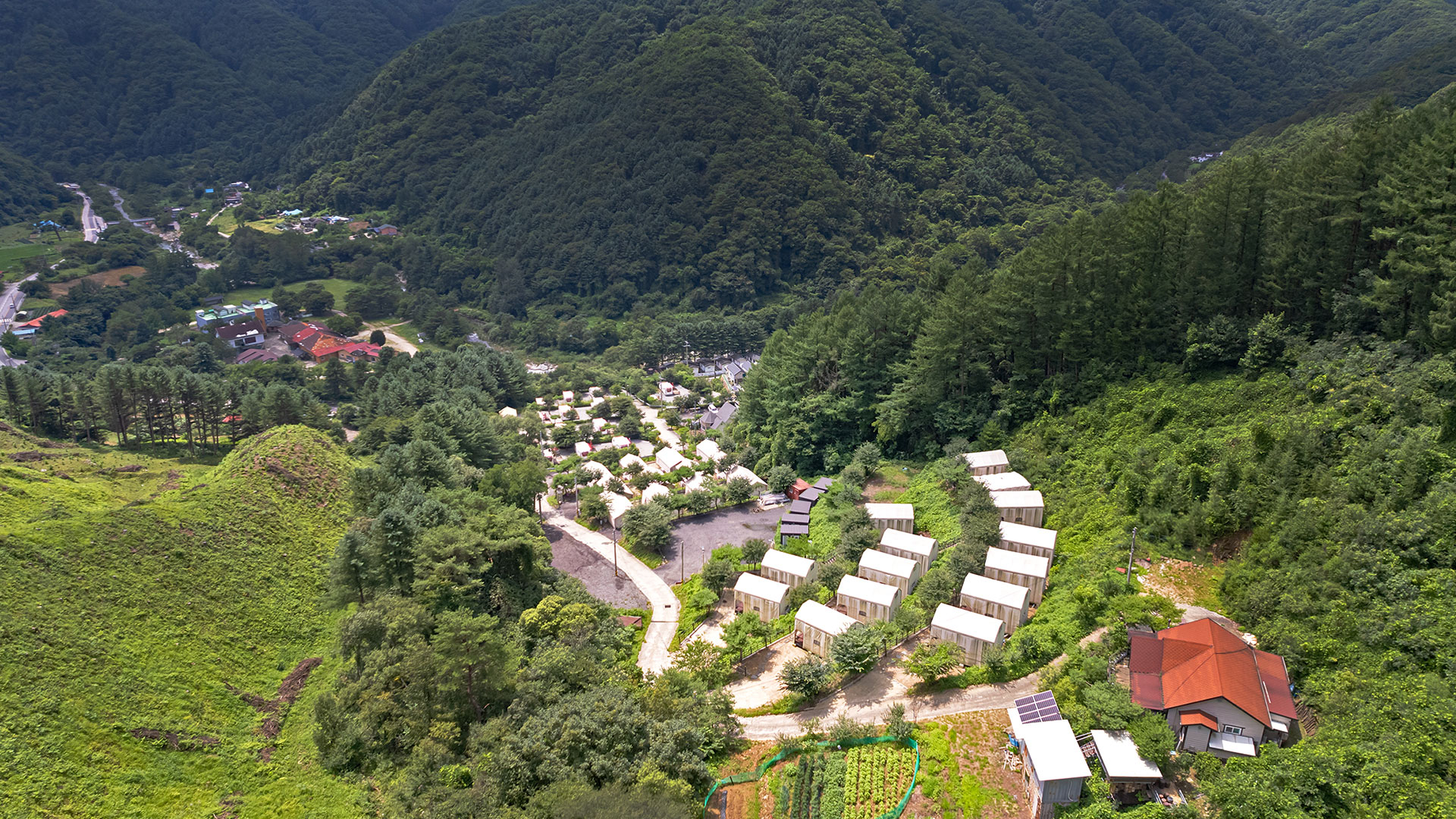 가평 명지산카라반글램핑 전망