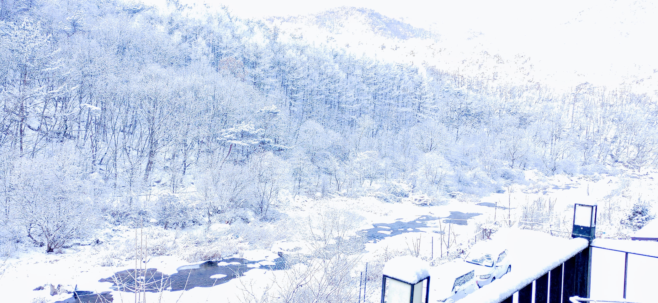 공주 고운풍경펜션 전망