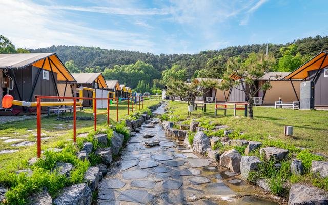 부여 굿뜨래웰빙마을 글램핑장