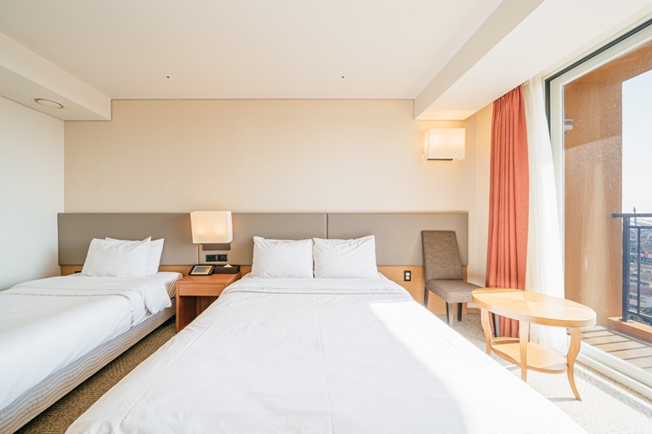 프리미엄 트윈 오션뷰(놀당갑서PKG★기준인원 조식+사우나 제공)