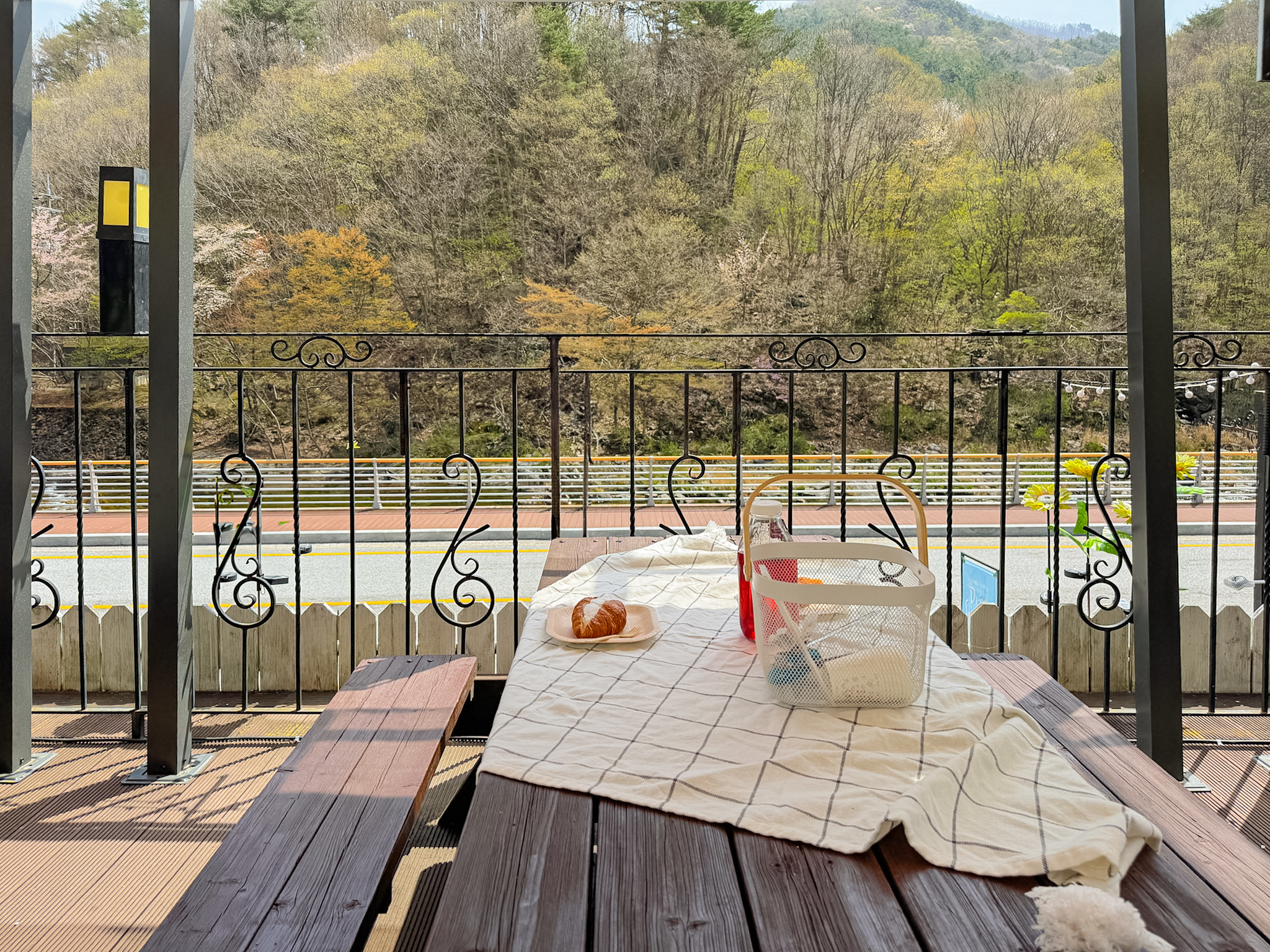 남원 지리산 뱀사골 리움펜션 전망