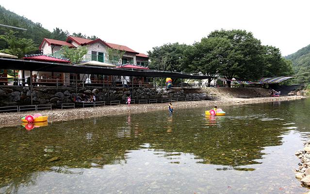 금산 물소리펜션