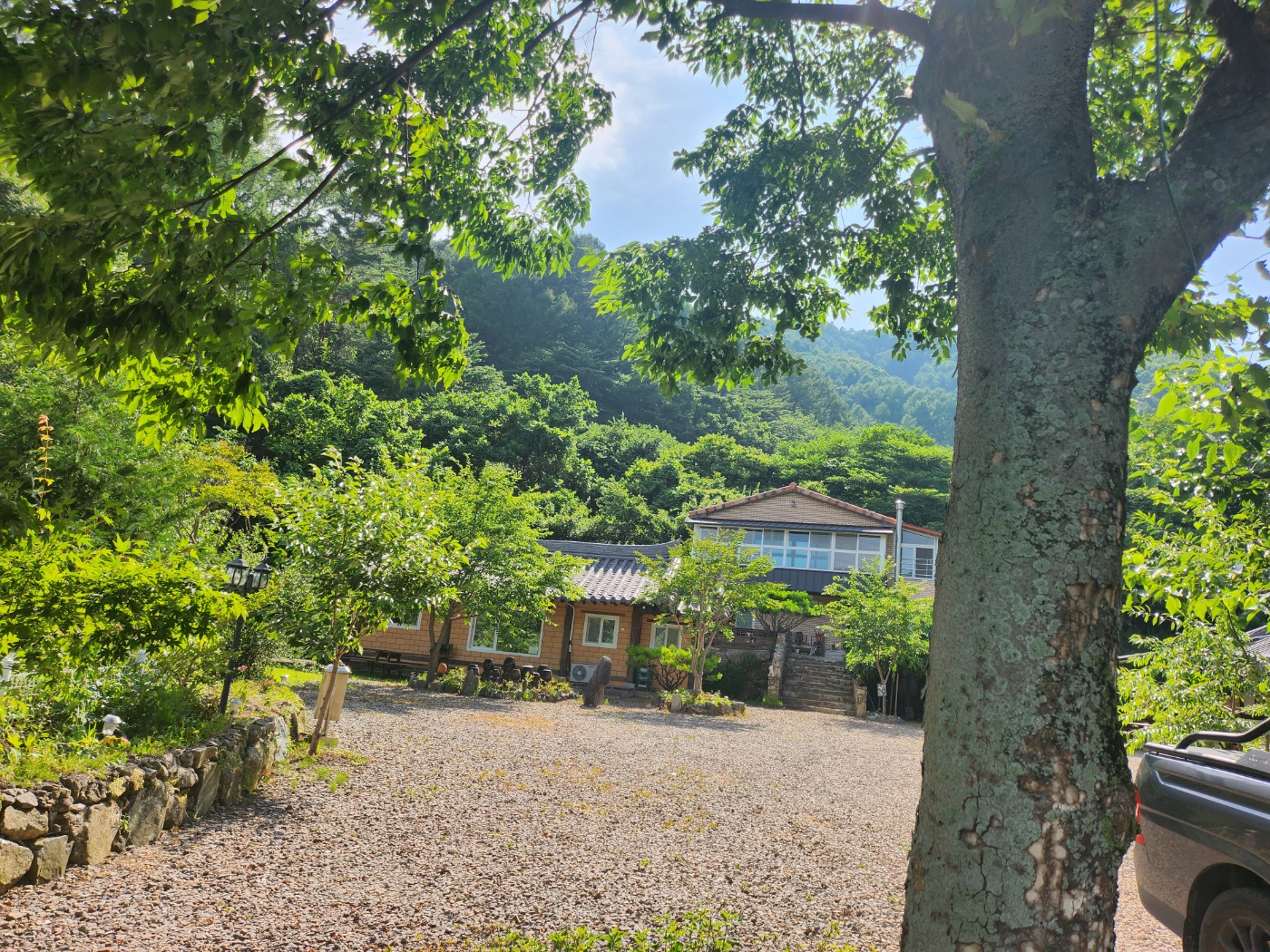 하동 지리산하늘한옥펜션 전망