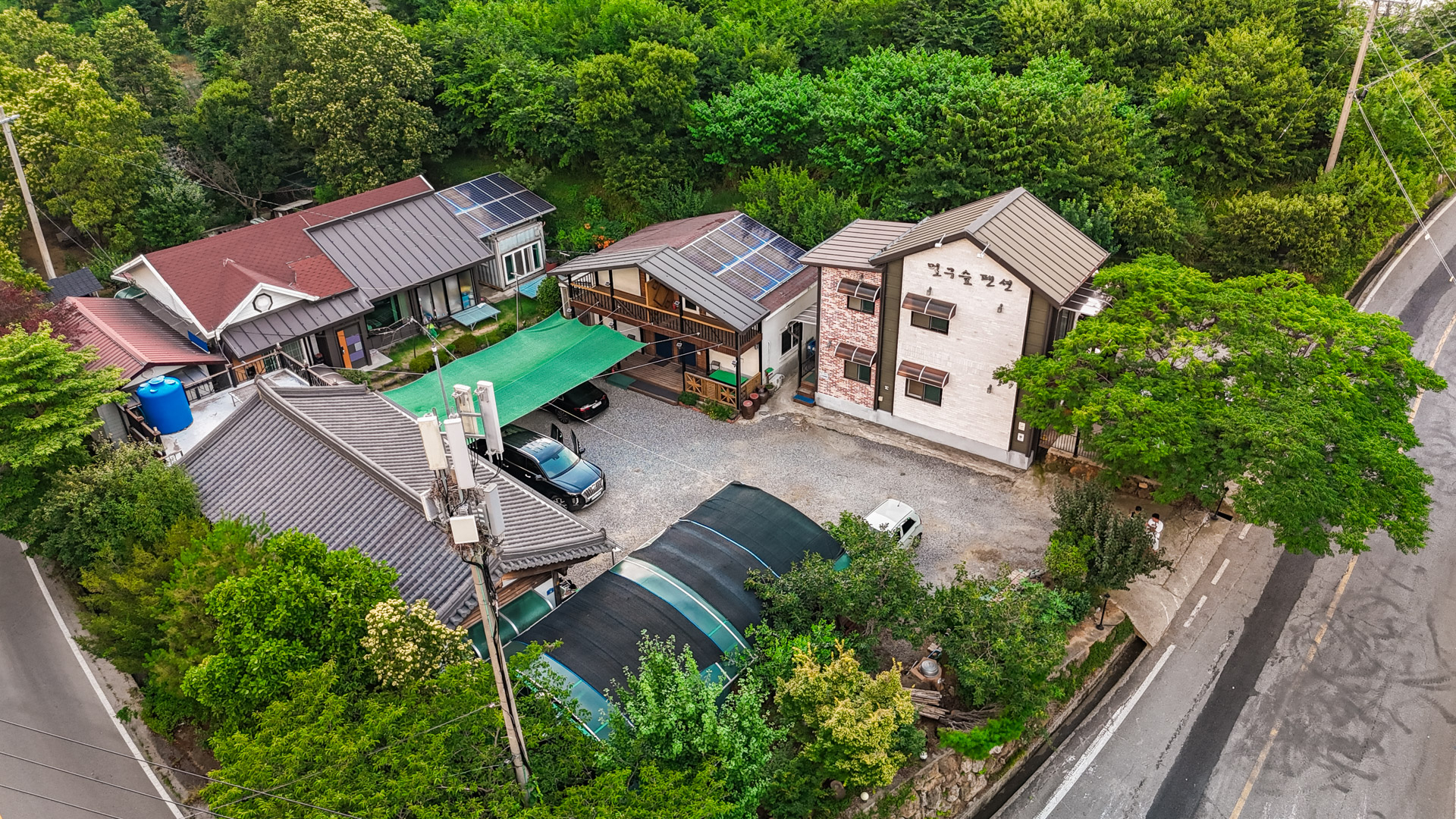 하동 멀구슬펜션 외관