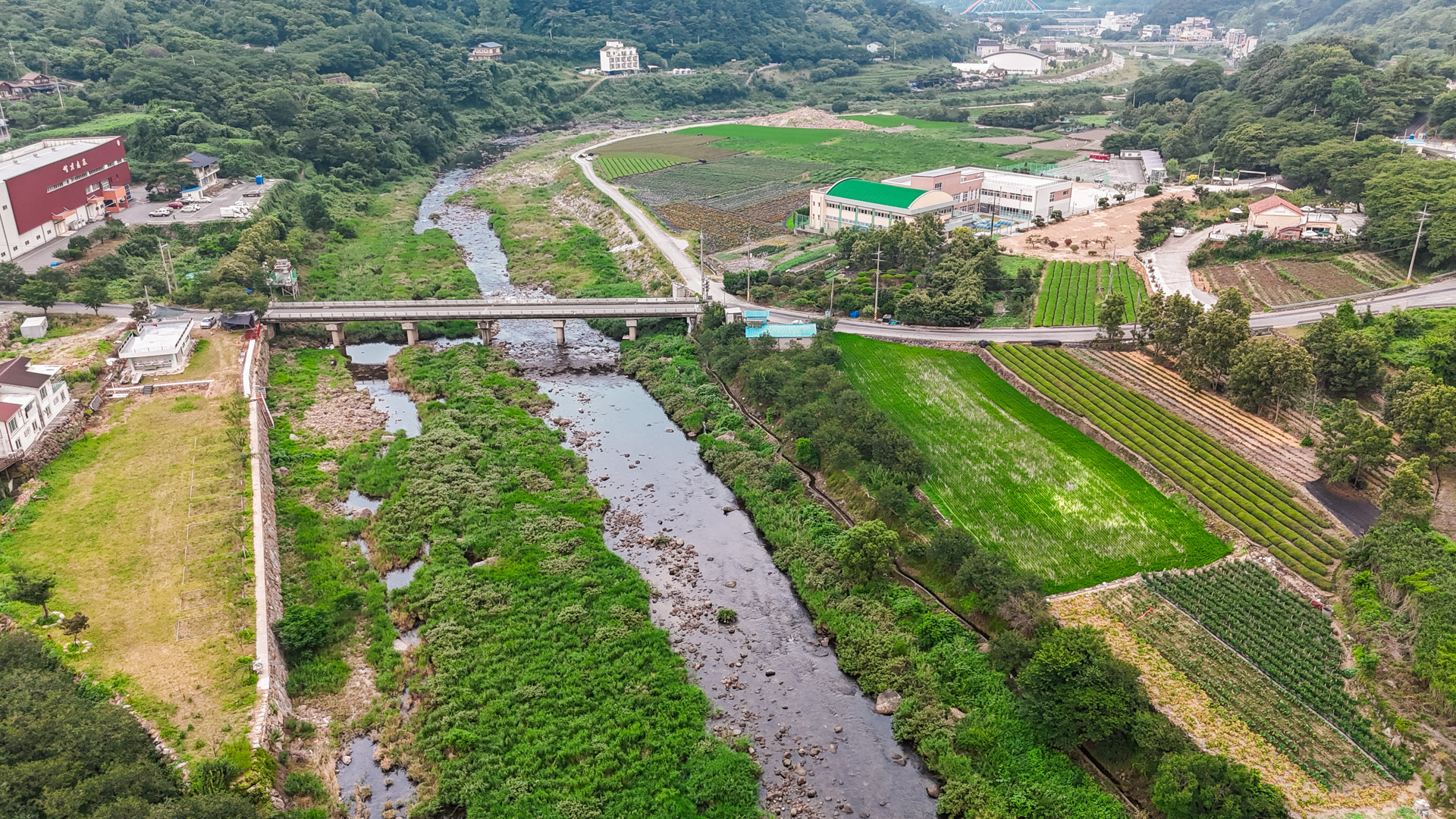 하동 멀구슬펜션 전망
