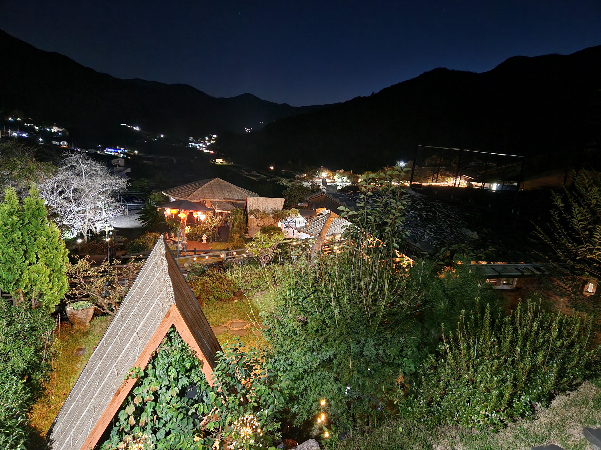하동 녹천다원 전망