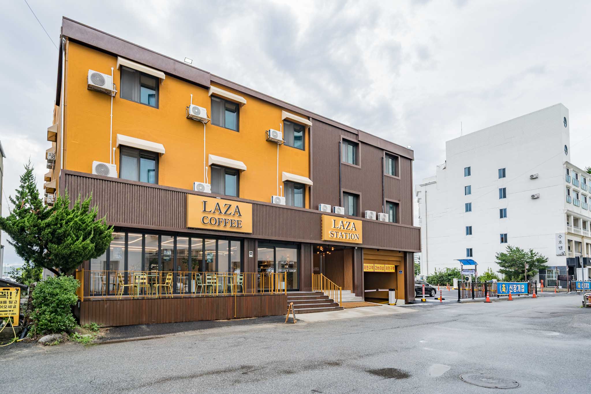 江陵ラザステーション 江陵鏡浦(キョンポ)店 外観