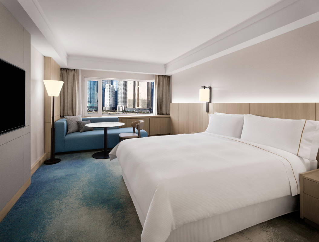 이그제큐티브 동백공원전망 킹(단독특가★웨스틴 풀 무제한+사우나+Westin Club Benefit) 이그제큐티브 동백공원전망 킹