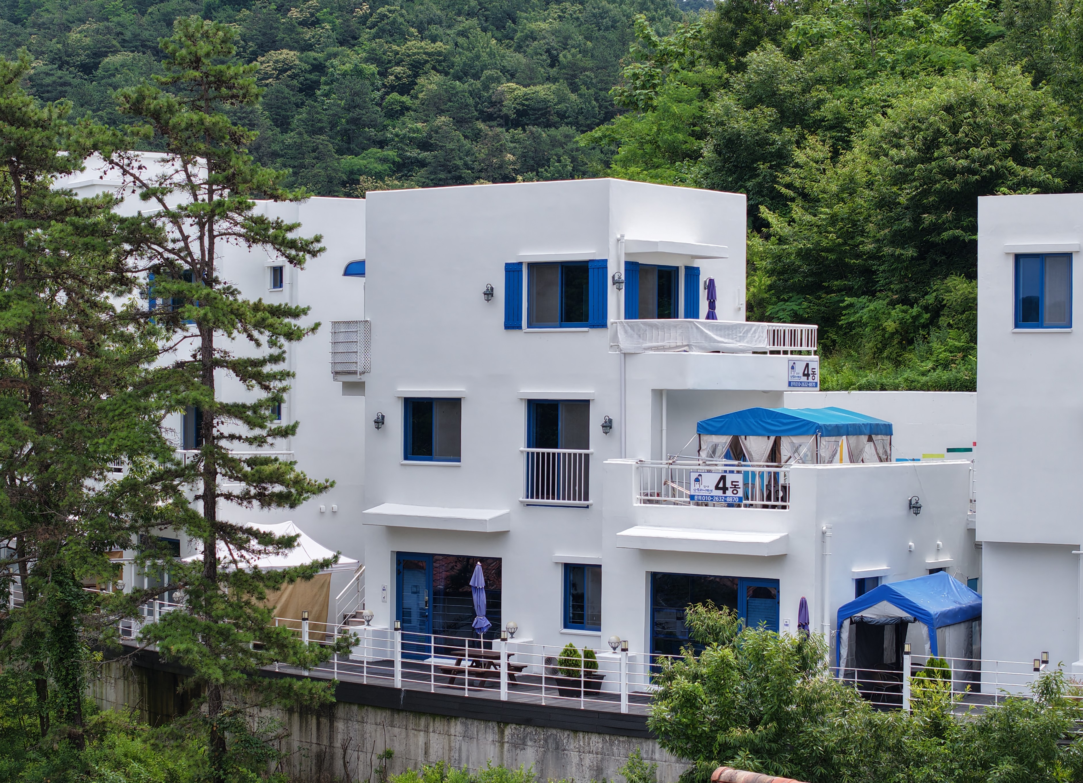 담양 산토리니펜션4동 외관