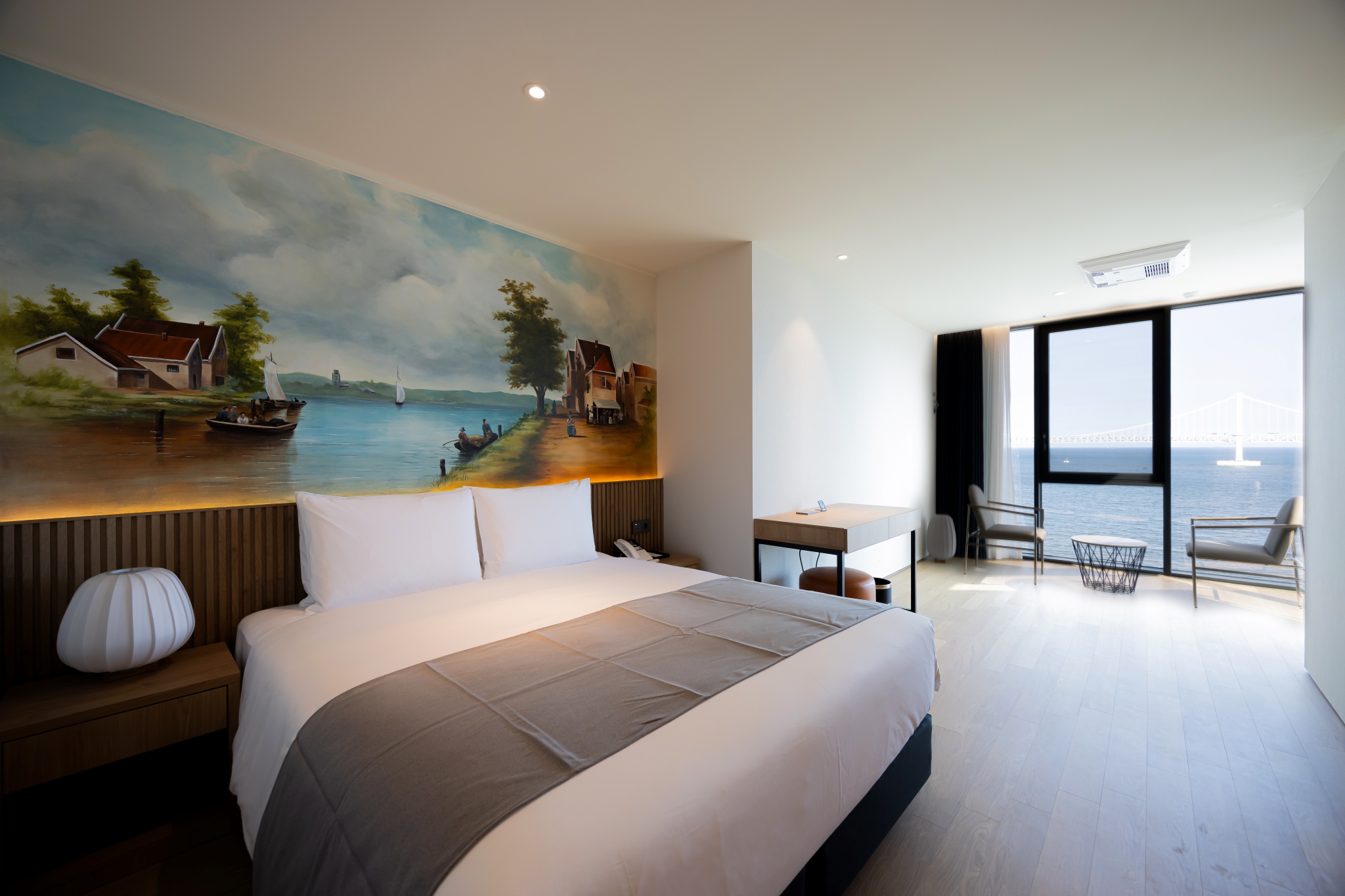 디럭스 더블 - 정면오션뷰(불꽃축제 PKG★2인 조식 포함, 취소불가)