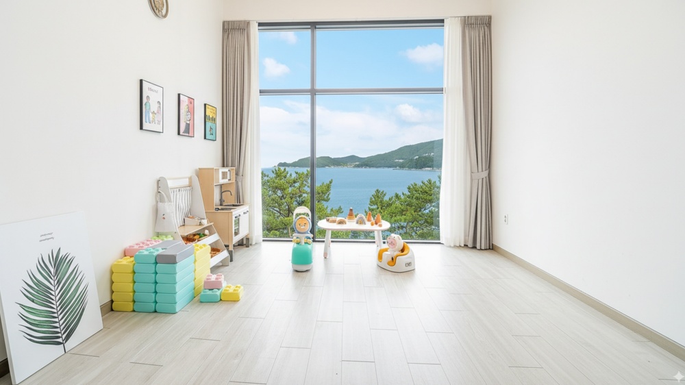 여수 씨앤블루키즈가족오션뷰펜션