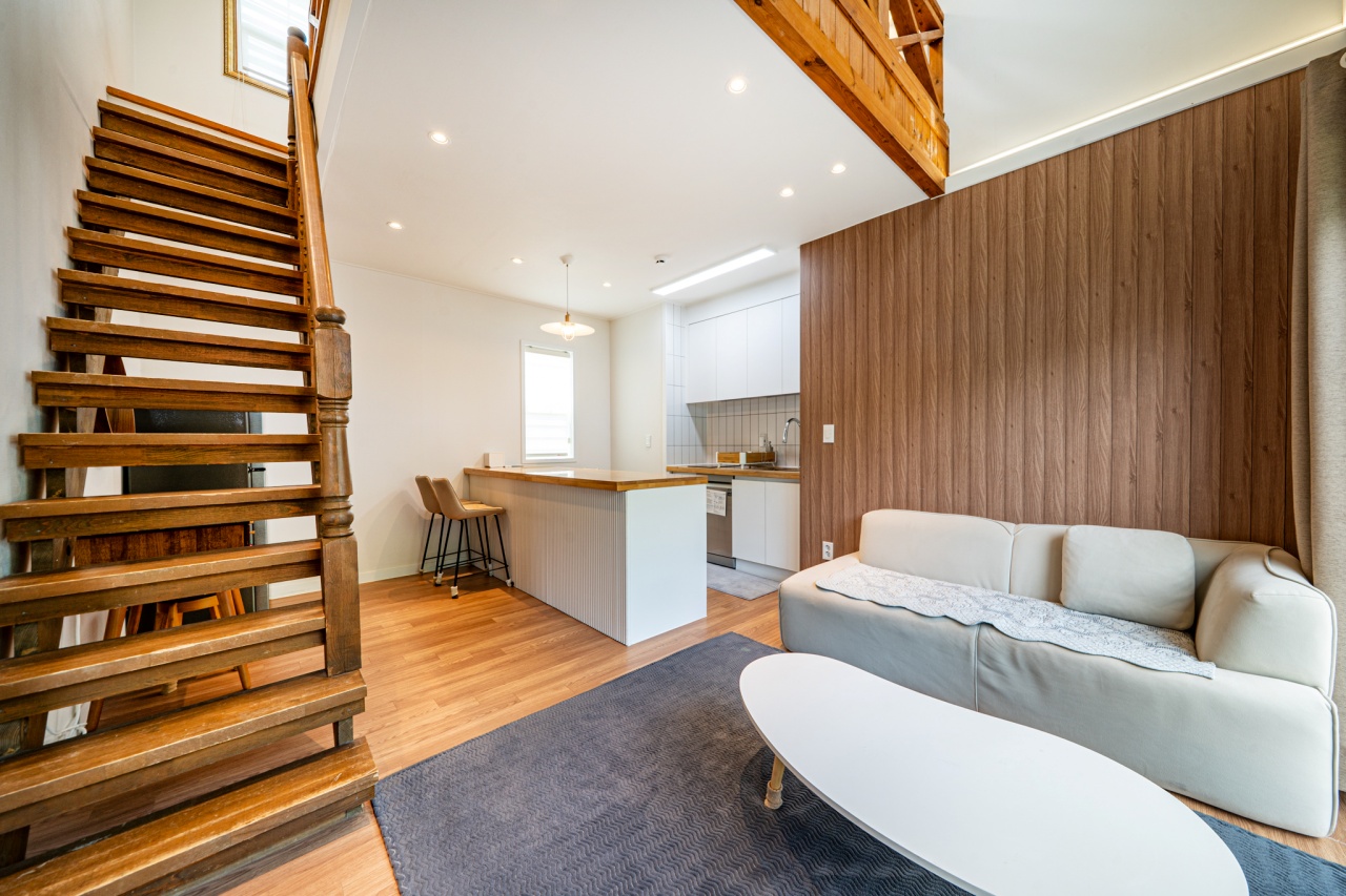 꽃향유 1F(복층, 개별바베큐, 넷플릭스이용가능, 식기세척기)