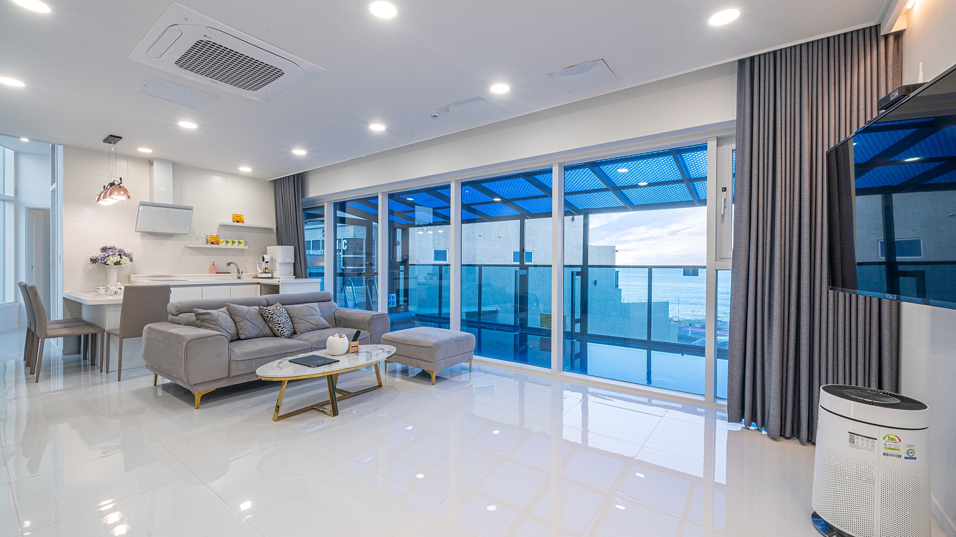 나101, 스파만 미운영(수영장 미온수 28도 무료)(8m 개별 수영장, 화장실 2개, 개별 바비큐장)