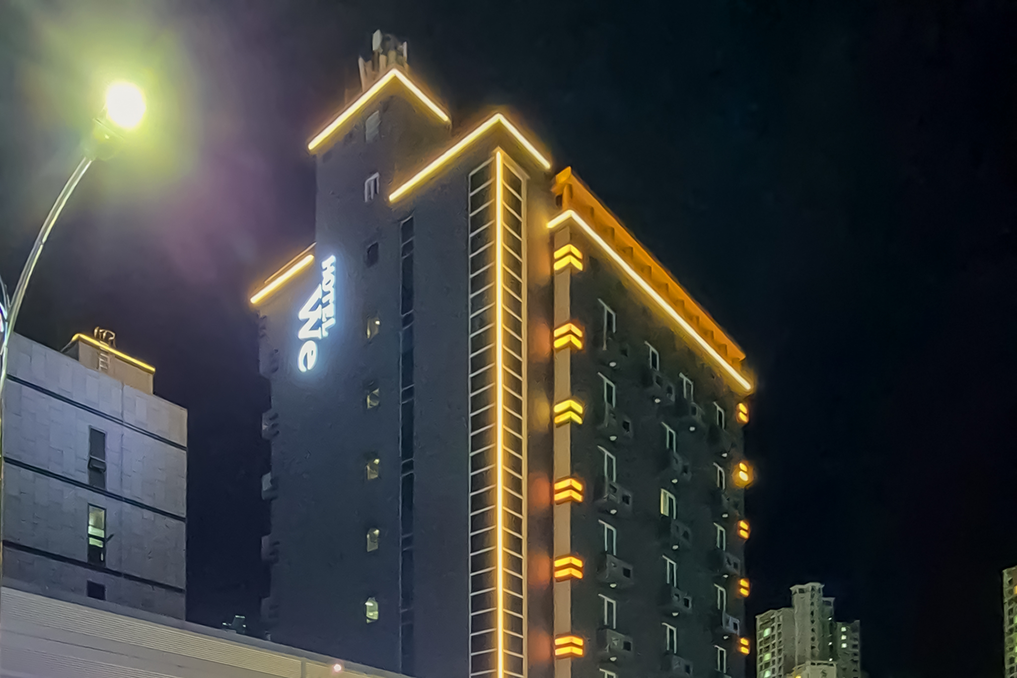 순천 HOTEL We 외관