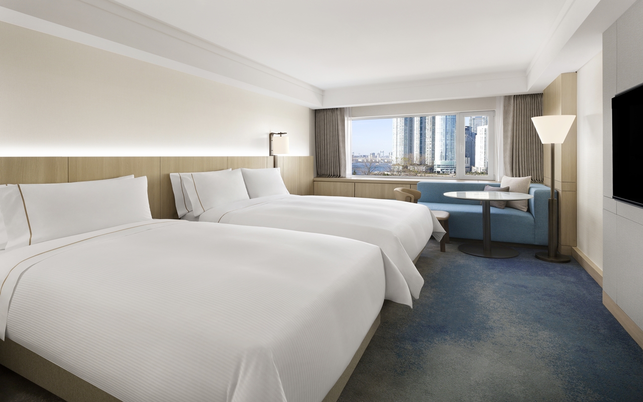 디럭스 동백공원전망 패밀리 트윈(금주의특가★, 웨스틴 풀 무제한 이용)