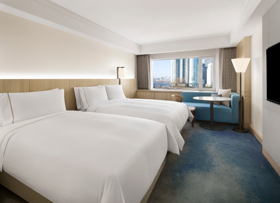 이그제큐티브 동백공원전망 패밀리트윈(크리스마스 타임 세일★웨스틴 풀 무제한+사우나+Westin Club)