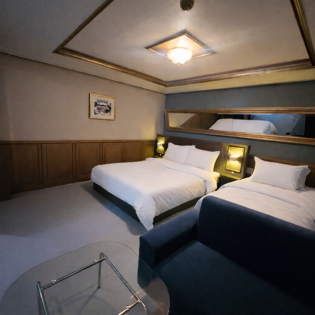 패밀리 트윈 - 주차가능 (넷플릭스 시청가능)