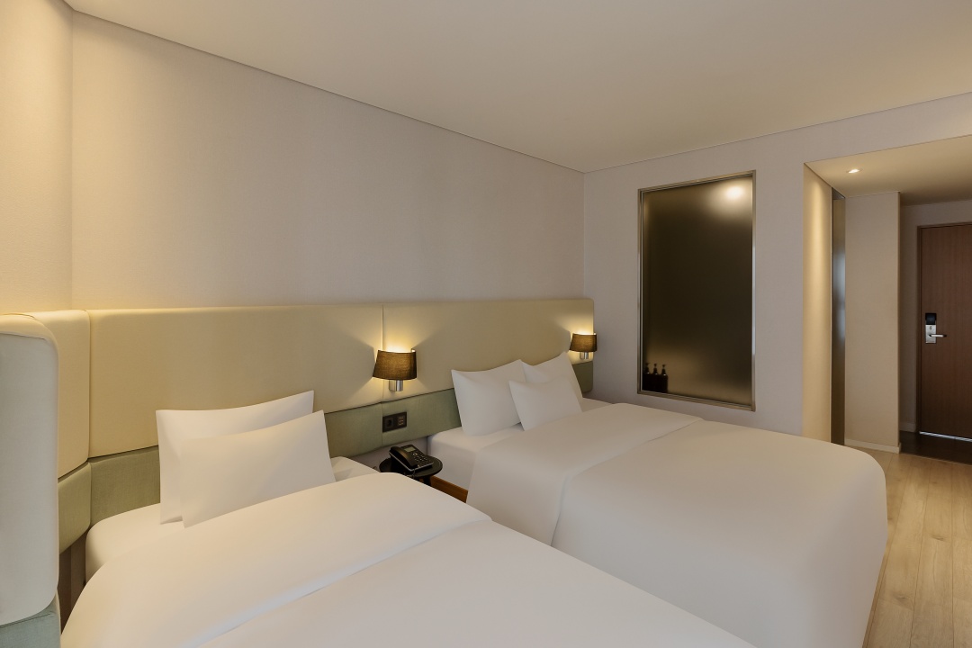 체크인시 배정 - 트윈(더블침대1 + 싱글침대1)