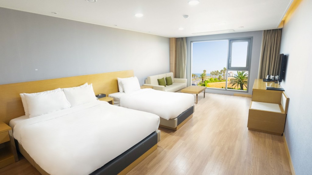 디럭스 트윈 오션뷰(NOL특가★2인조식포함, 노을리카페 아메리카노 제공 (투숙 인원수 제공))