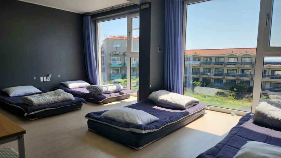  전 객실 1층침대  여성 6인 도미토리 파티필참(1인 파티 30,000원 별도입니다.(정시 참석만 할인))