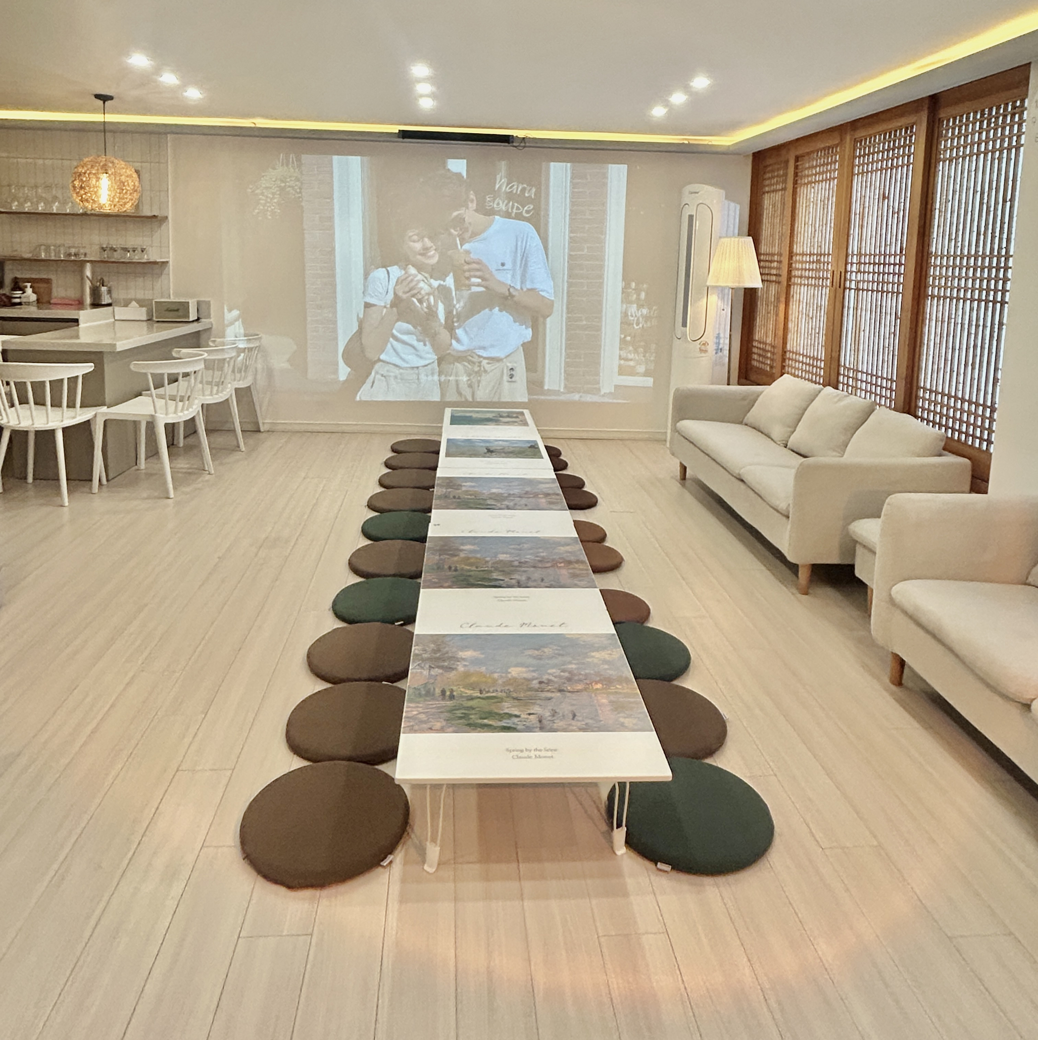 MOGASTAY 501 단체룸 200인치 빔프로젝터