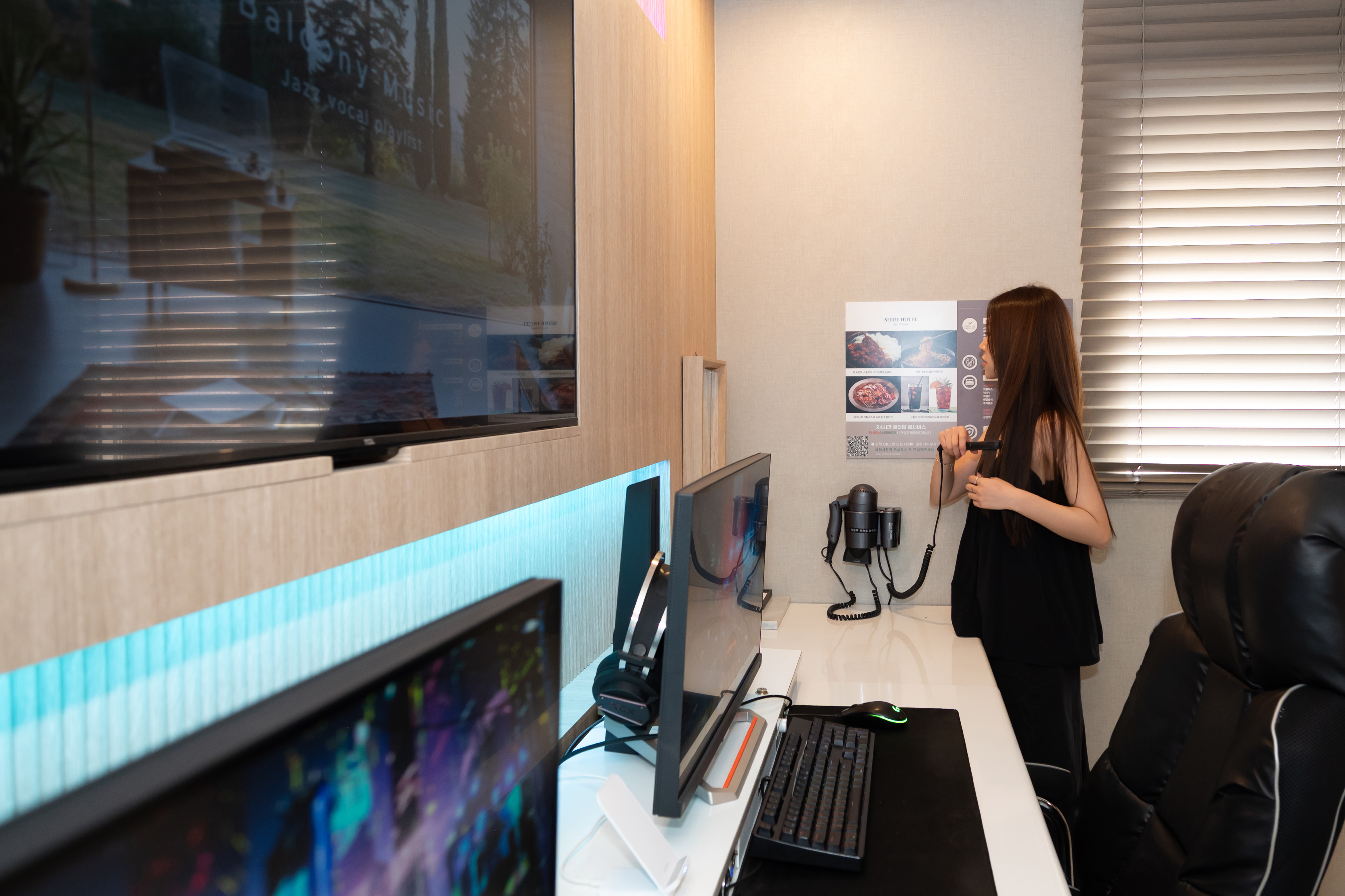 2인실 시그니처 금연 - 라운지드링크 2잔(도보특가, 2PC, 32G+RTX3060)