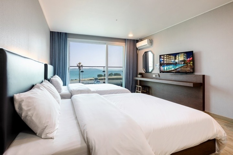 2층 디럭스 트윈(강력특가☆전면오션/취사가능)