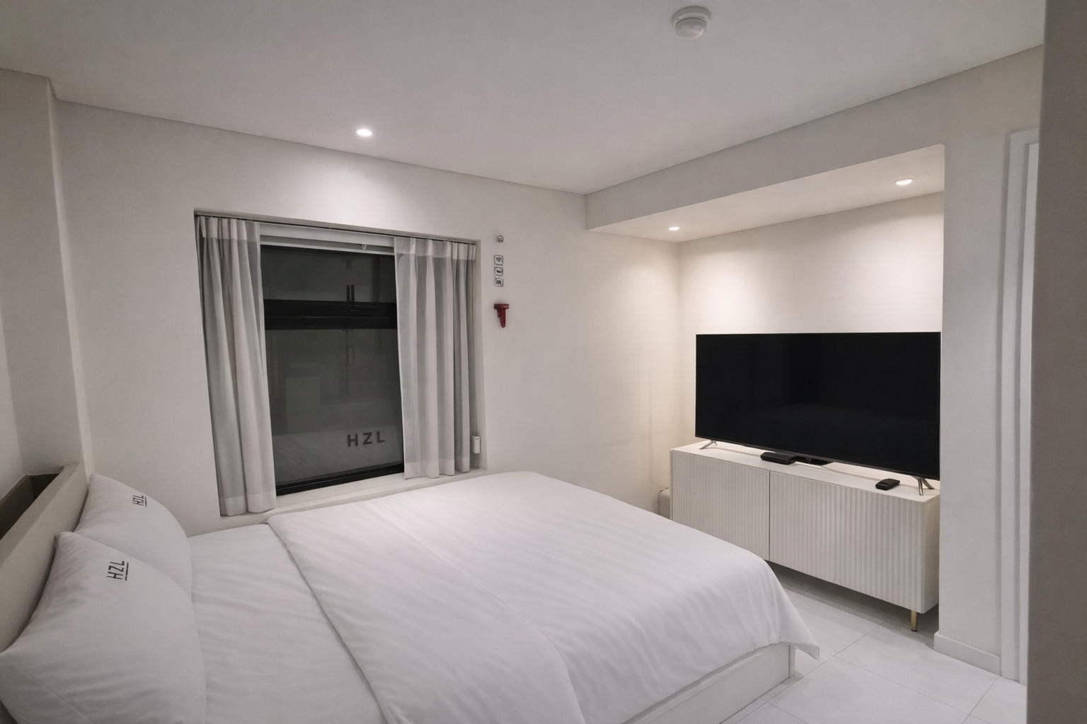 2인실 씨티 더블룸(복층구조의 벙커형 1층 공간과 2층공간이 아기자기 하게 준비되어있어요.)