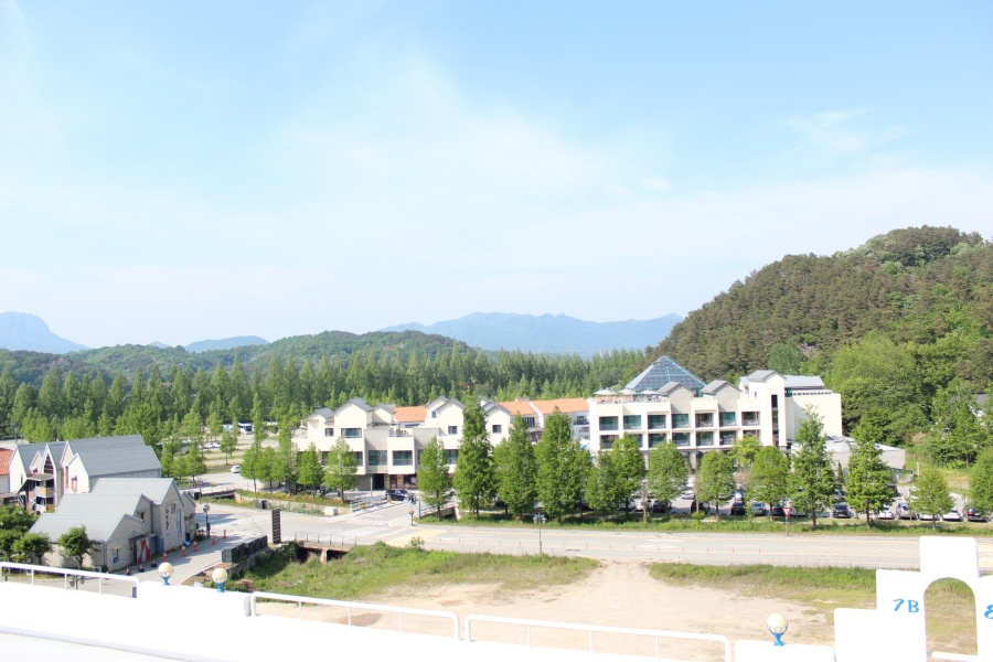 담양 밀크펜션 전망