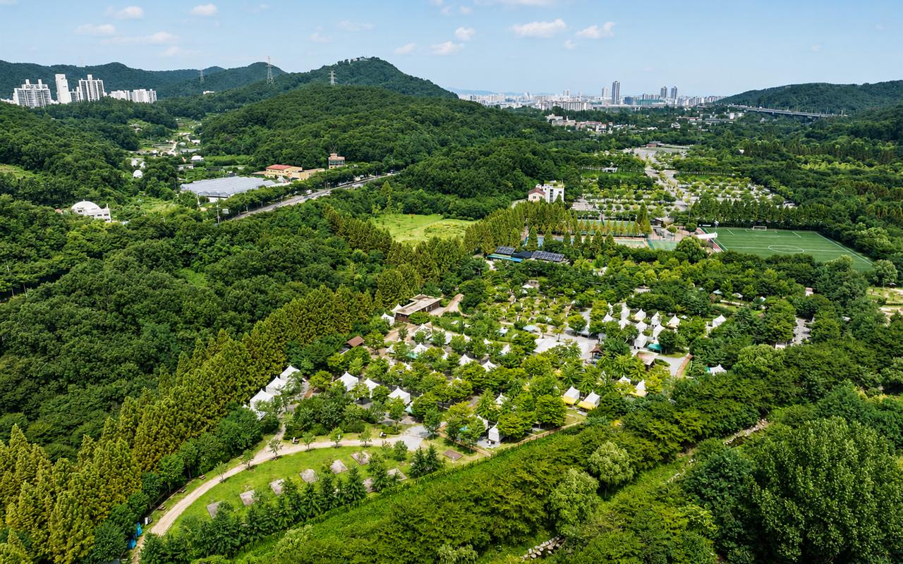인천대공원 캠핑장(너나들이 캠핑장) 사진