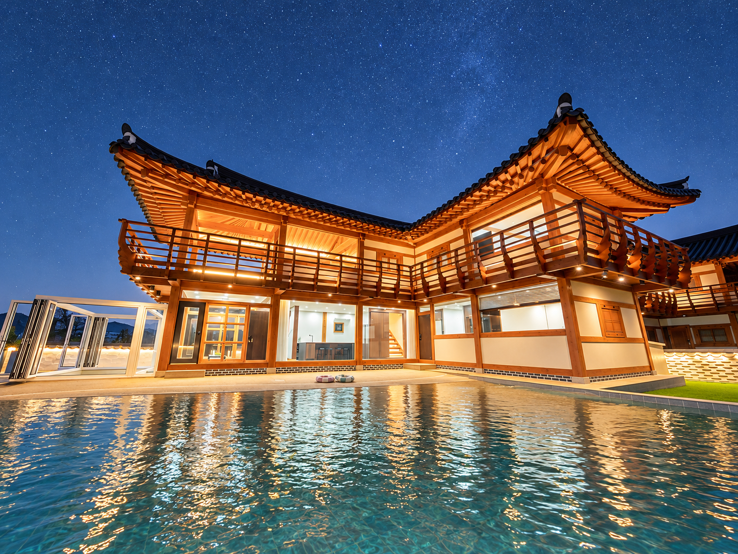 경주 더한옥독채풀빌라